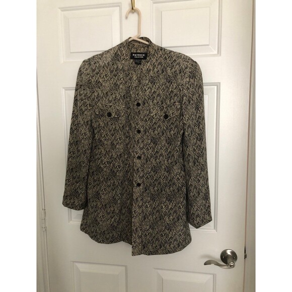 Patrick Collection Silk Jacket Small - Picture 1 of 3
